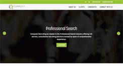 Desktop Screenshot of conquestrecruiting.com